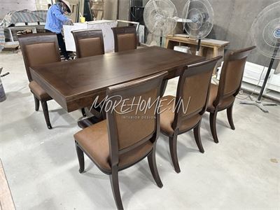 * Bàn ghế ăn bọc nỉ MoreSofa – Nơi sự thoải mái và vẻ đẹp gặp gỡ